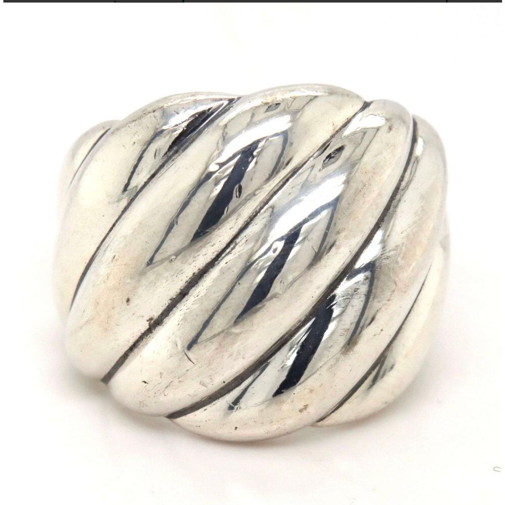 David Yurman Sculpted Cable Ring - Size 7.5